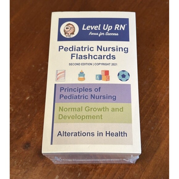 Level Up Rn Pediatric Nursing Flashcards Second Edition 2021 - Picture 1 of 2